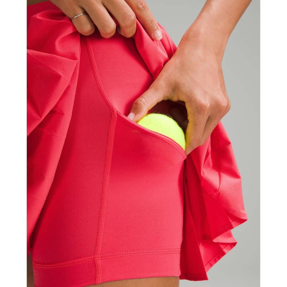 Lululemon High-Rise Pleated Tennis Skirt Glaze Pink Size 2 - Picture 3 of 9